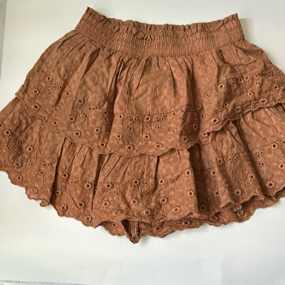 Brown skirt